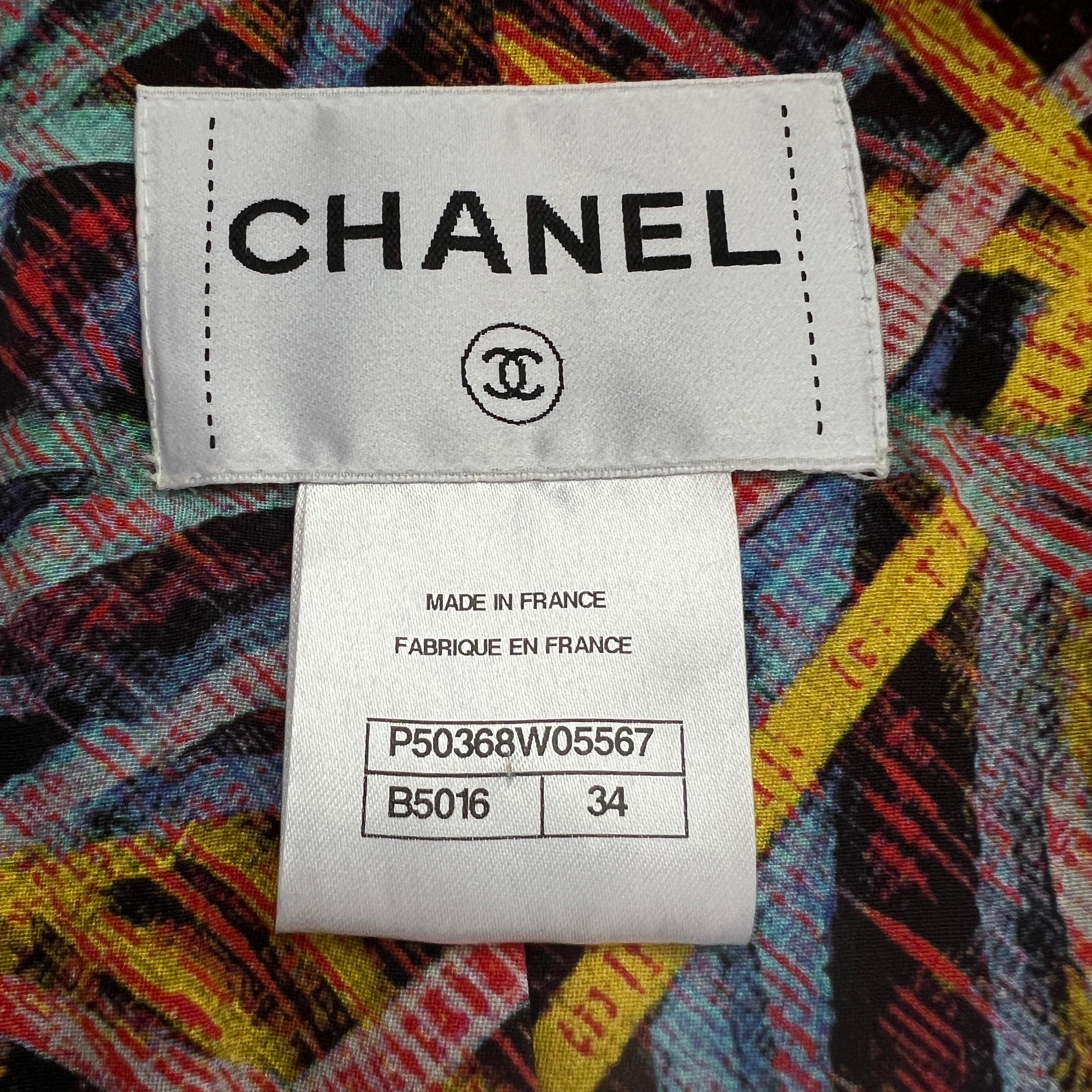 Chanel Supermarket Ribbon Tweed Jacket 9