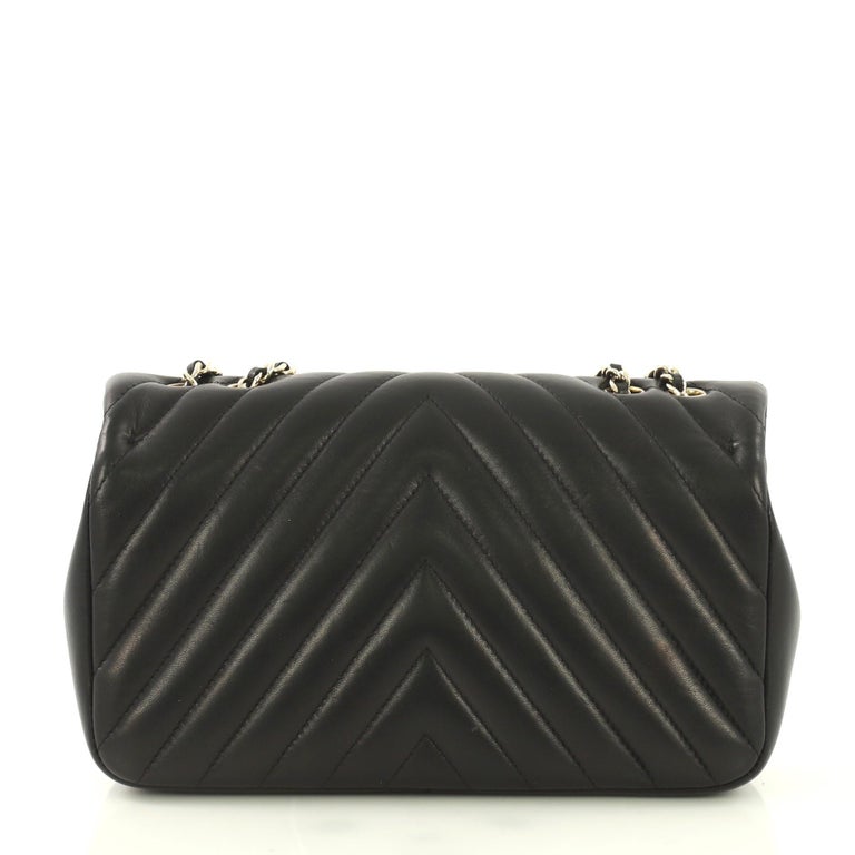 Chanel Surpique CC Flap Bag Chevron Lambskin Medium at 1stDibs | chanel  surpique flap bag, chanel surpique chevron flap bag, chanel surpique bag