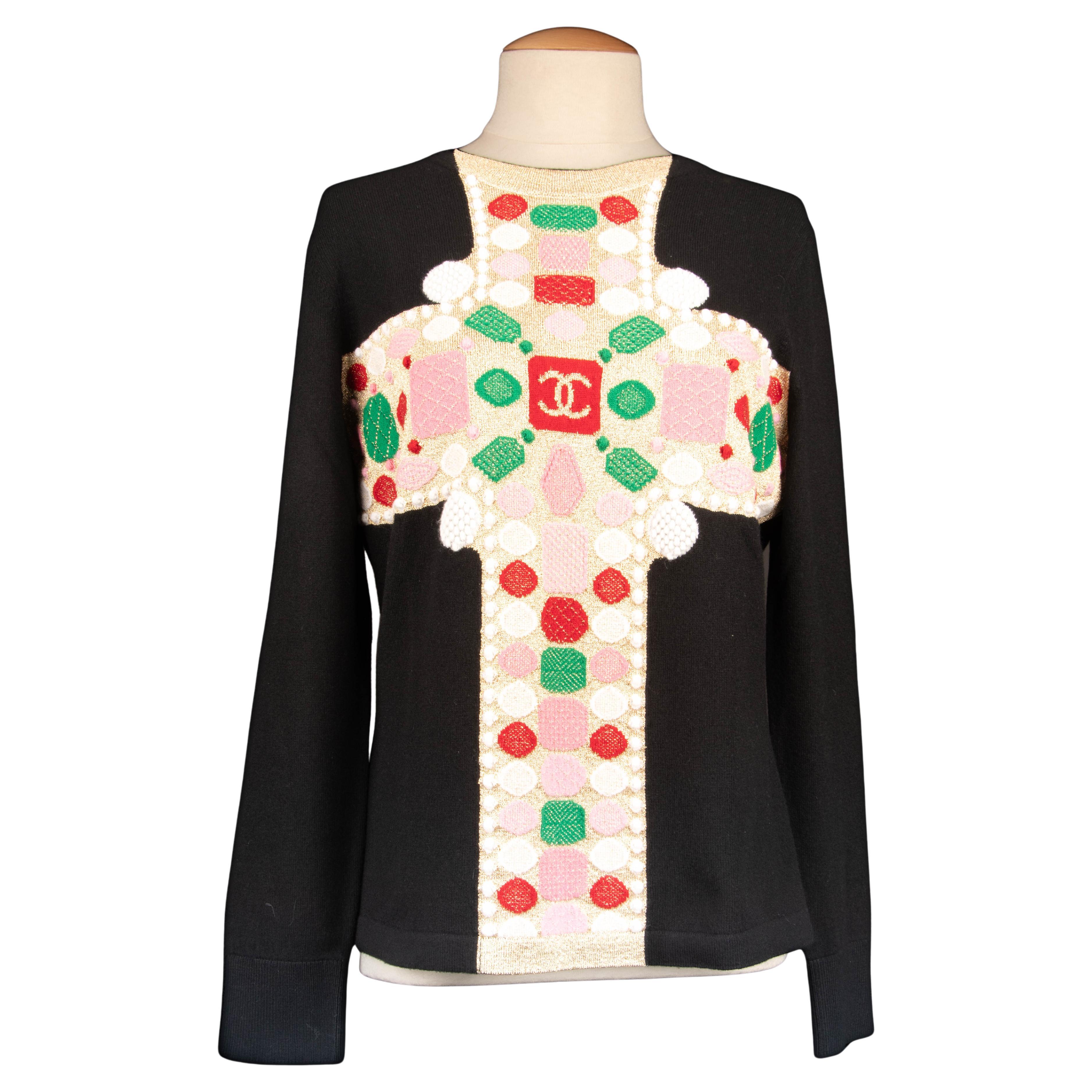 Chanel sweater by Virginie Viard Winter 2020