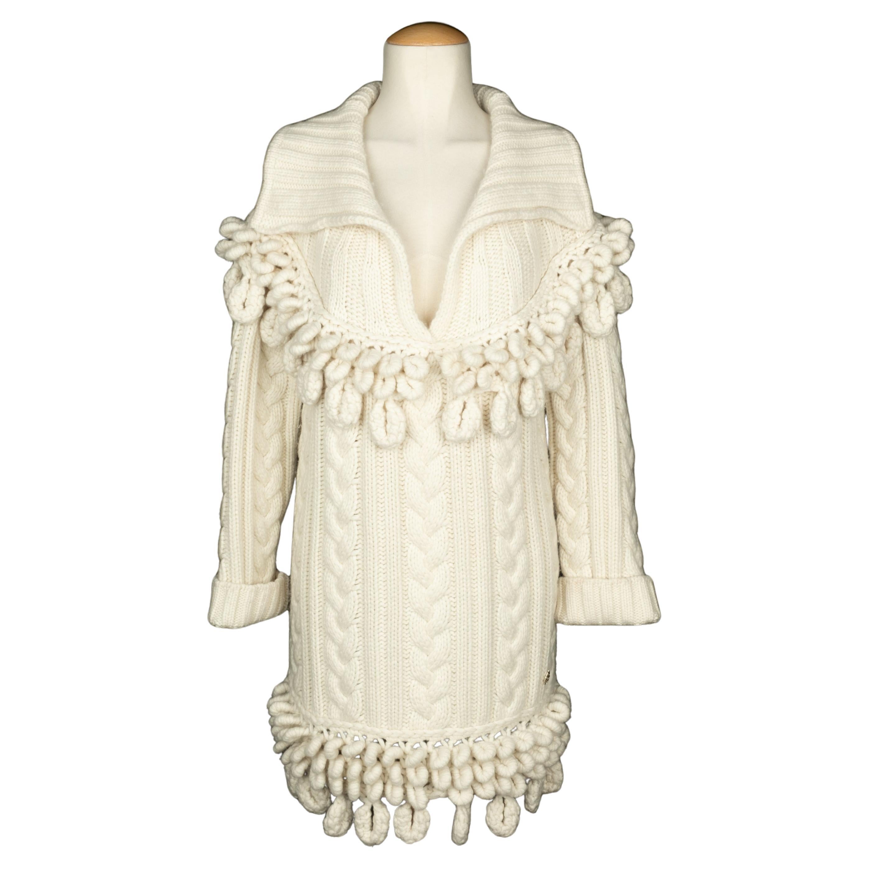 Chanel sweater dress Paris-Moscow 2009 For Sale