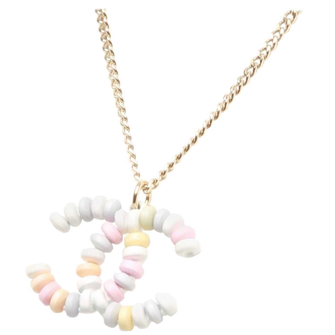 Chanel Sweet Candy CC Pendant Necklace