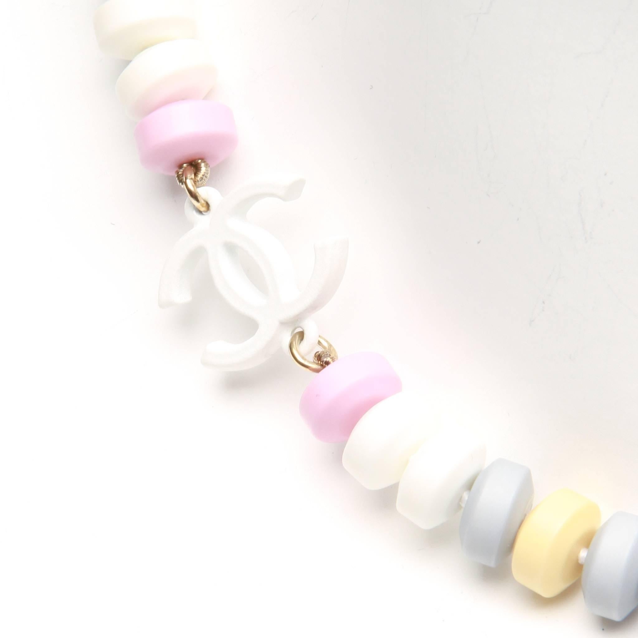 candy necklace chanel