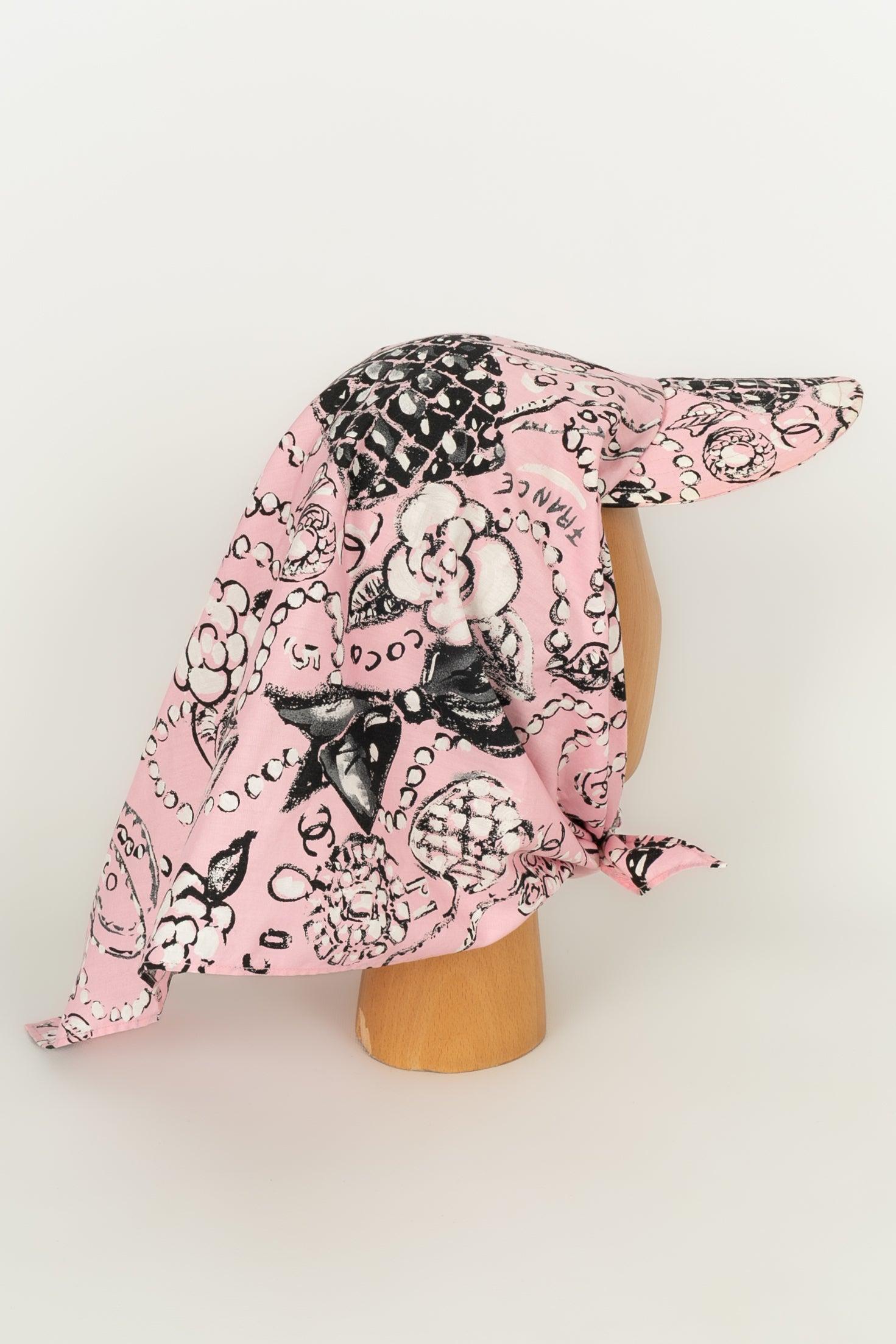 Chanel Swim Set of Top, Bikini Bottom and Foulard Eyeshade, 1993-1994 For Sale 6