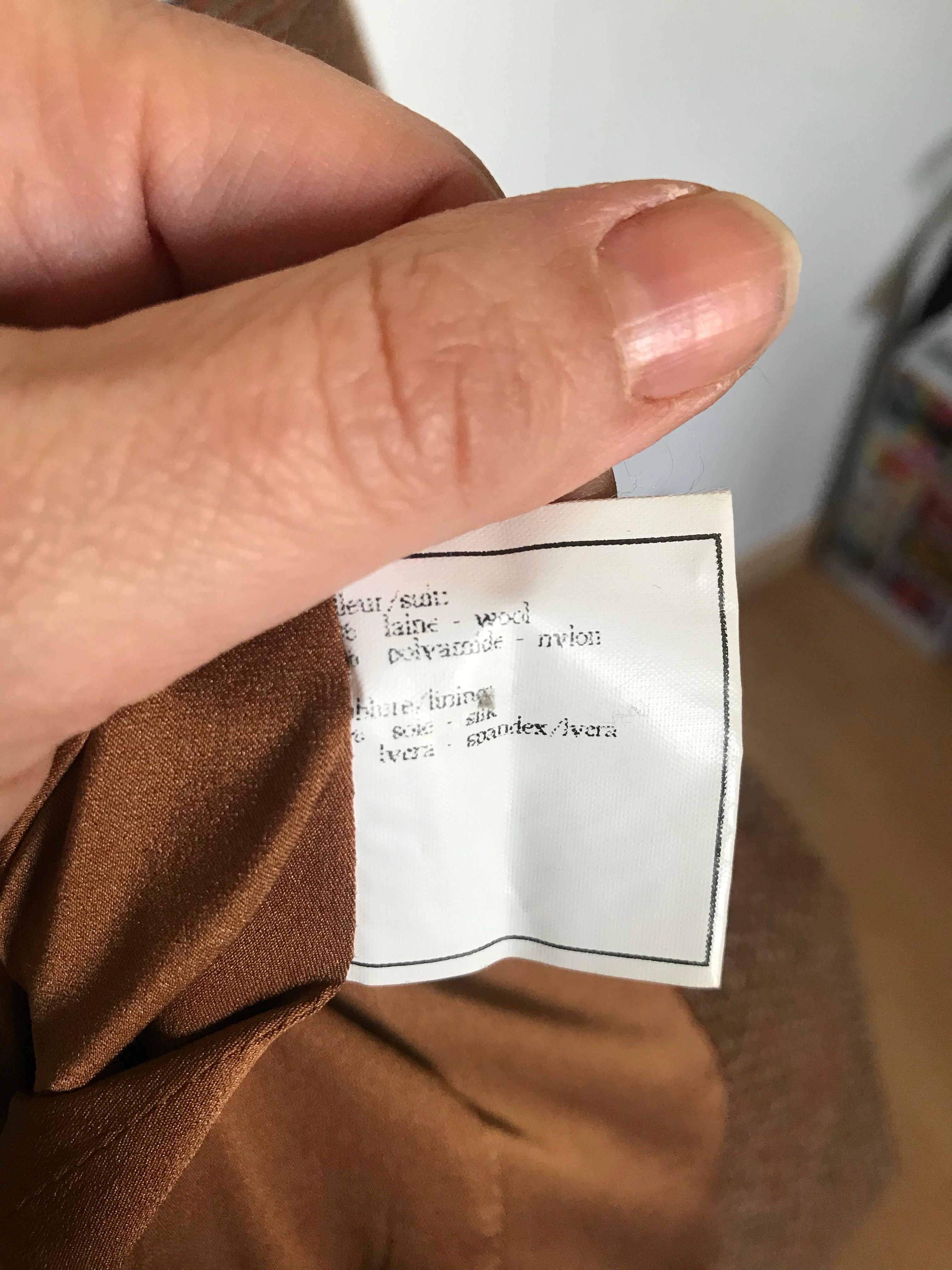 CHANEL Tailor und Tweed Jahrgang 1996 im Angebot 8