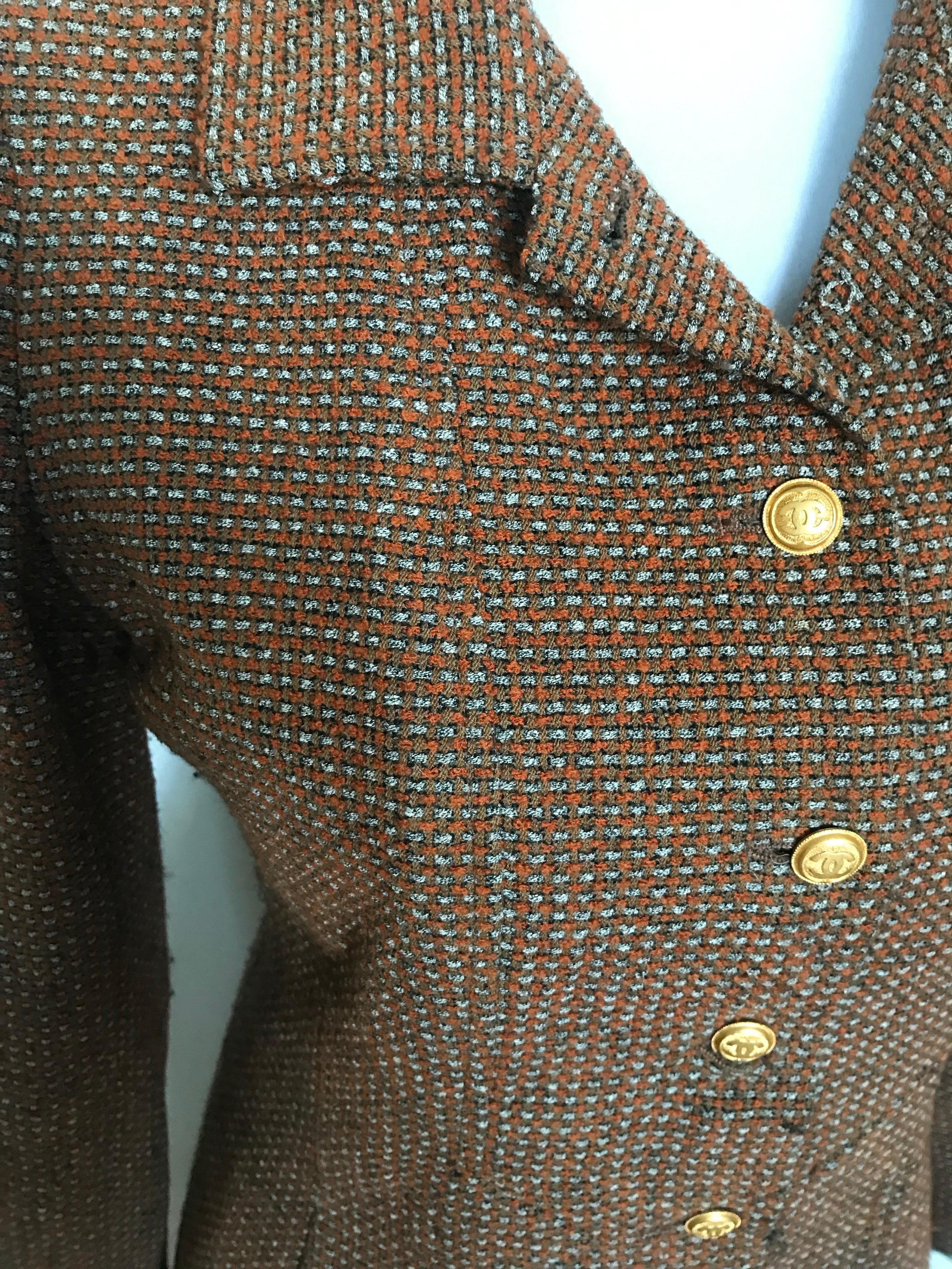 CHANEL Tailor und Tweed Jahrgang 1996 im Angebot 10