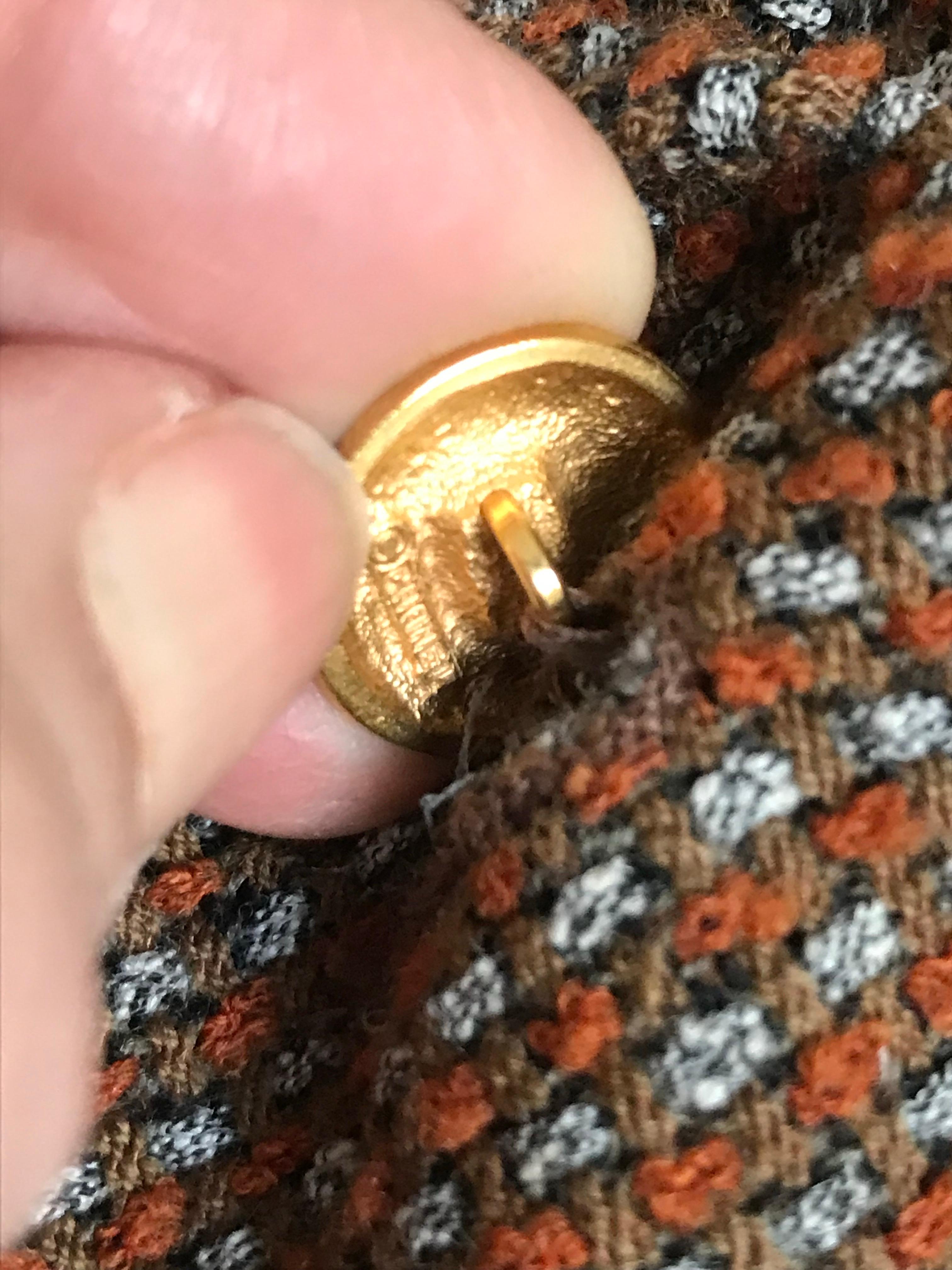 CHANEL Tailor und Tweed Jahrgang 1996 (Braun) im Angebot