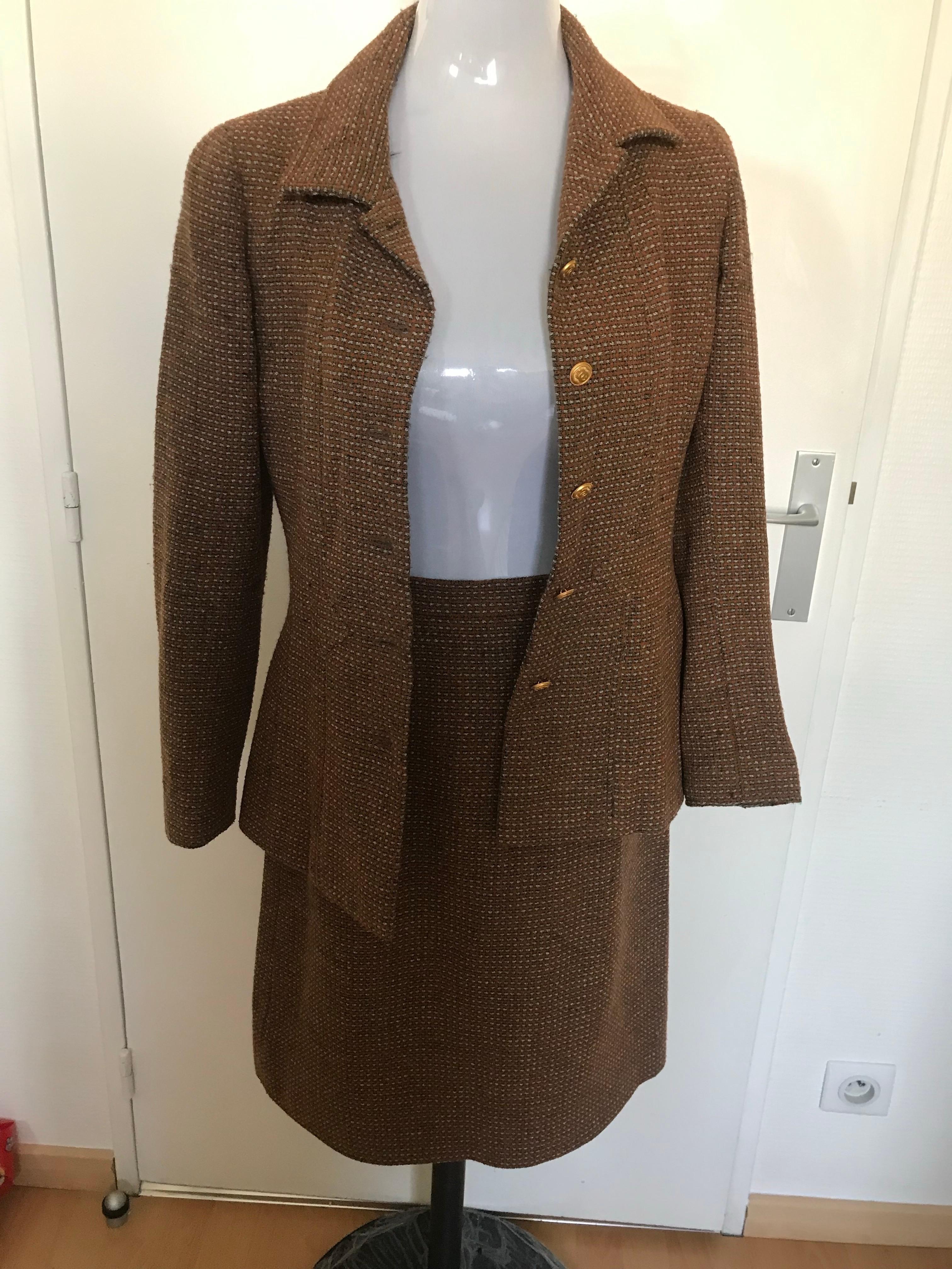 CHANEL Tailor und Tweed Jahrgang 1996 Damen im Angebot