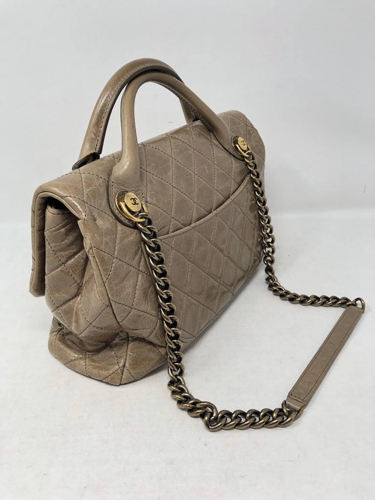 Chanel Tan Bag at 1stDibs