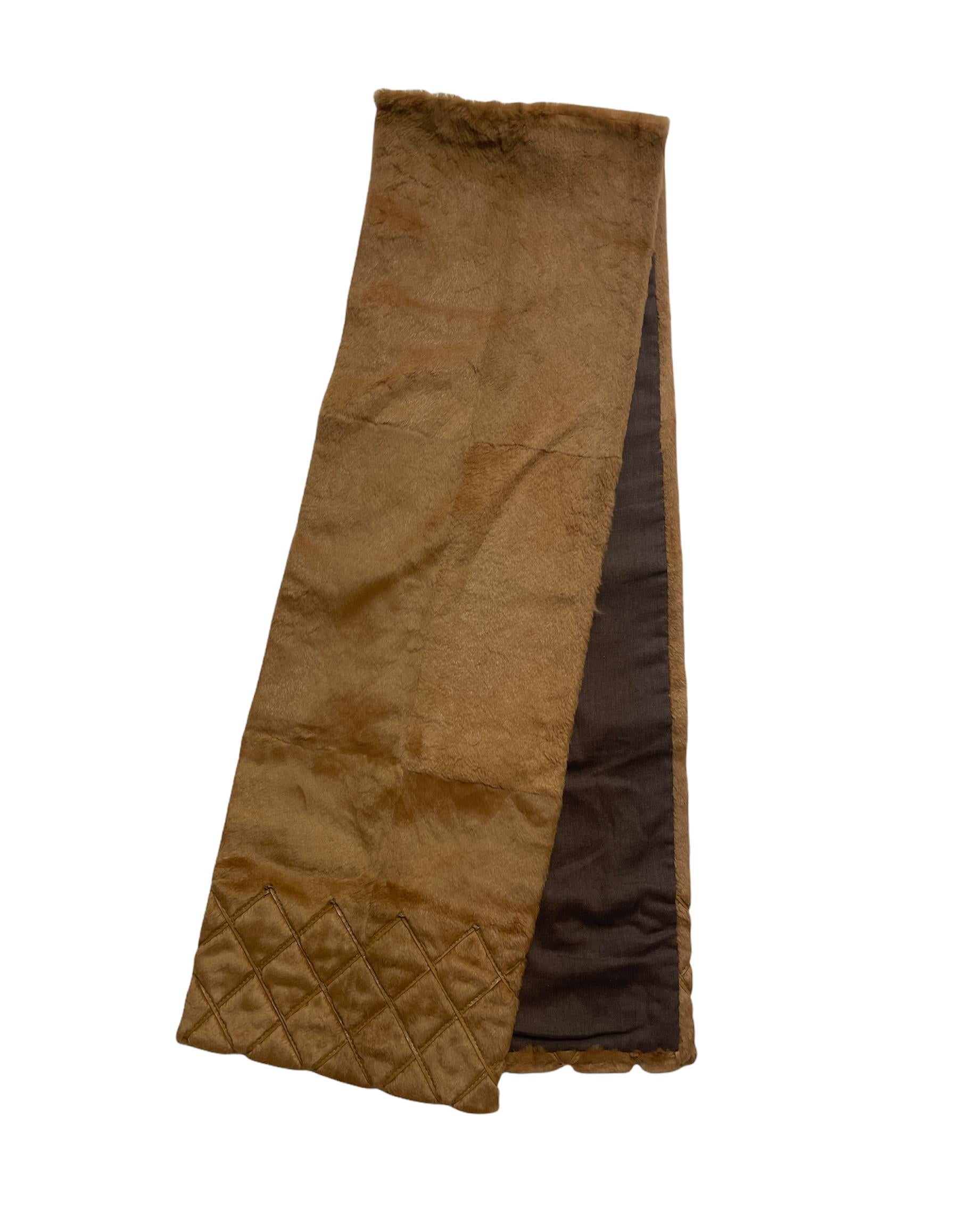 a leather stole