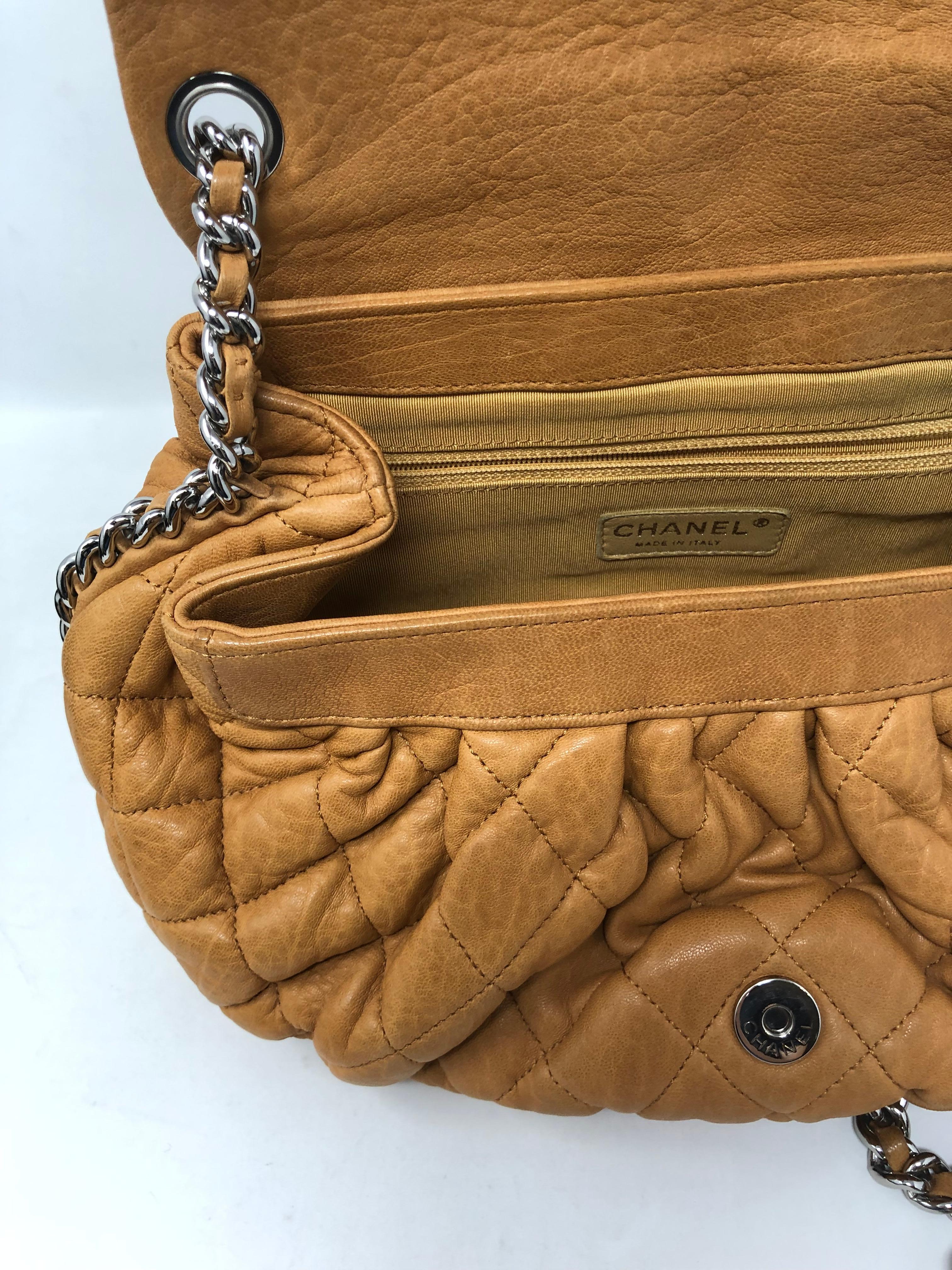 Chanel Tan Chain Around Bag 1