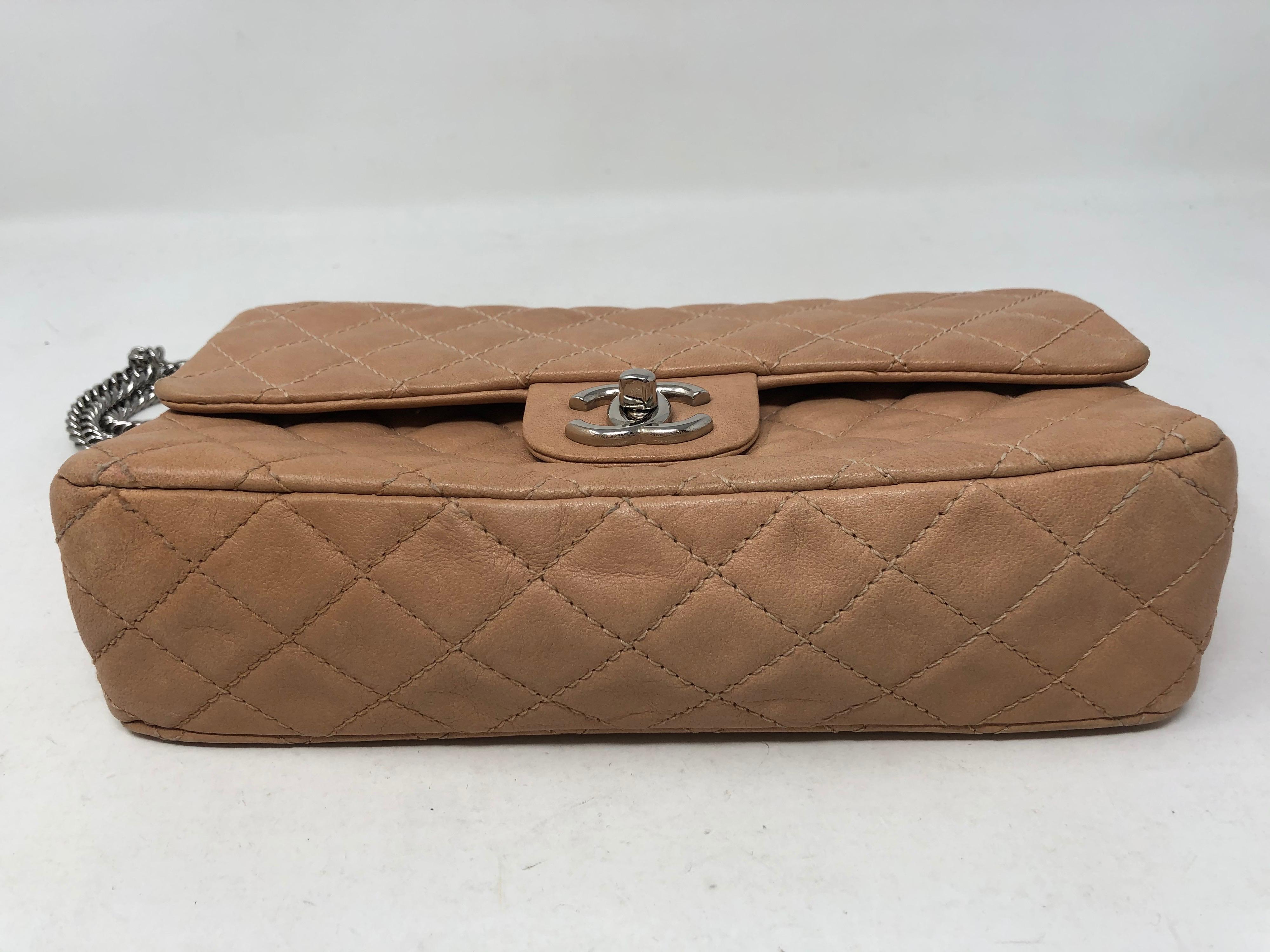 Brown Chanel Tan Flap Bag