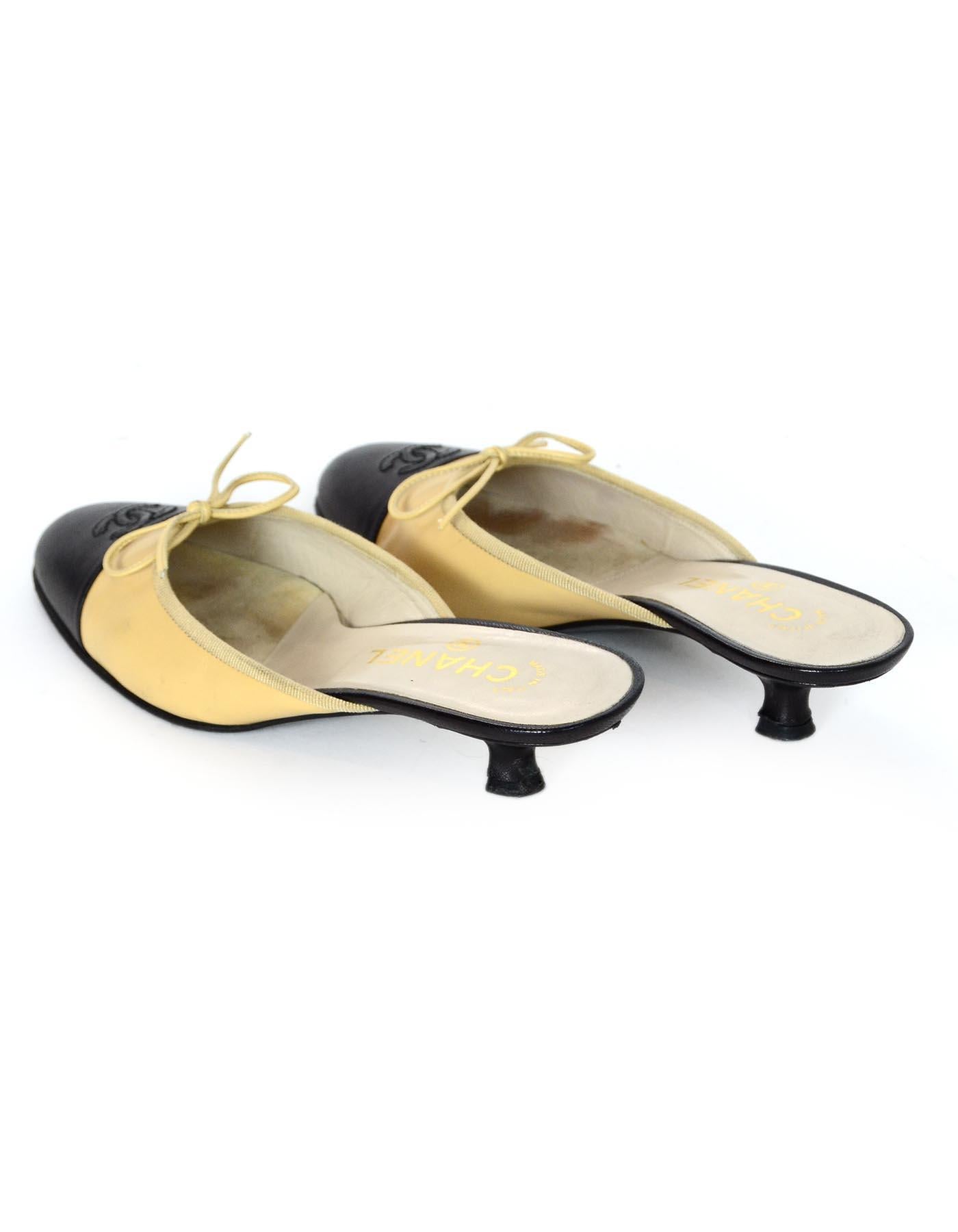 chanel ballet flat kitten heel mule