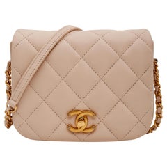 Chanel Denim Flap Bag 2021 - 2 For Sale on 1stDibs