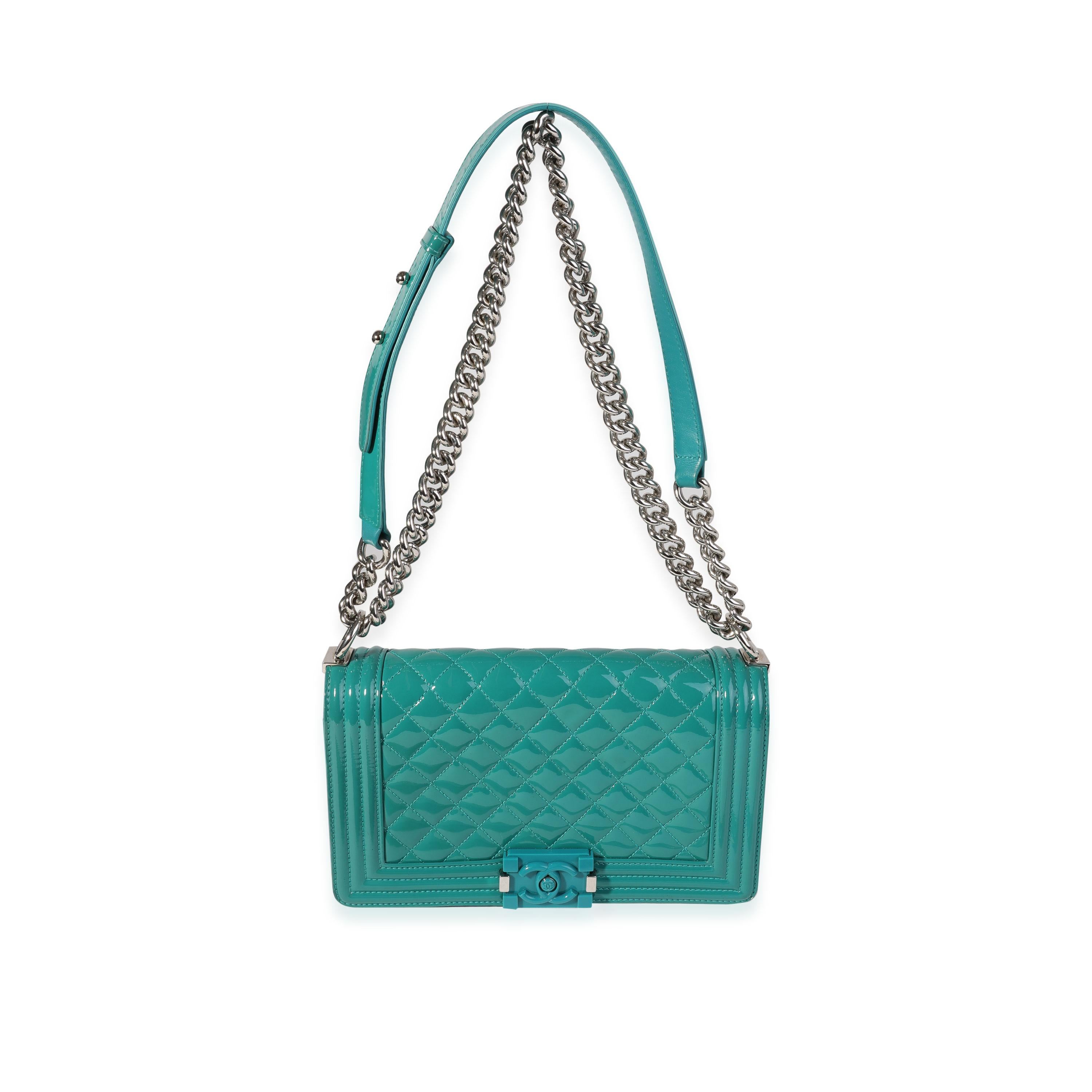 green chanel bag