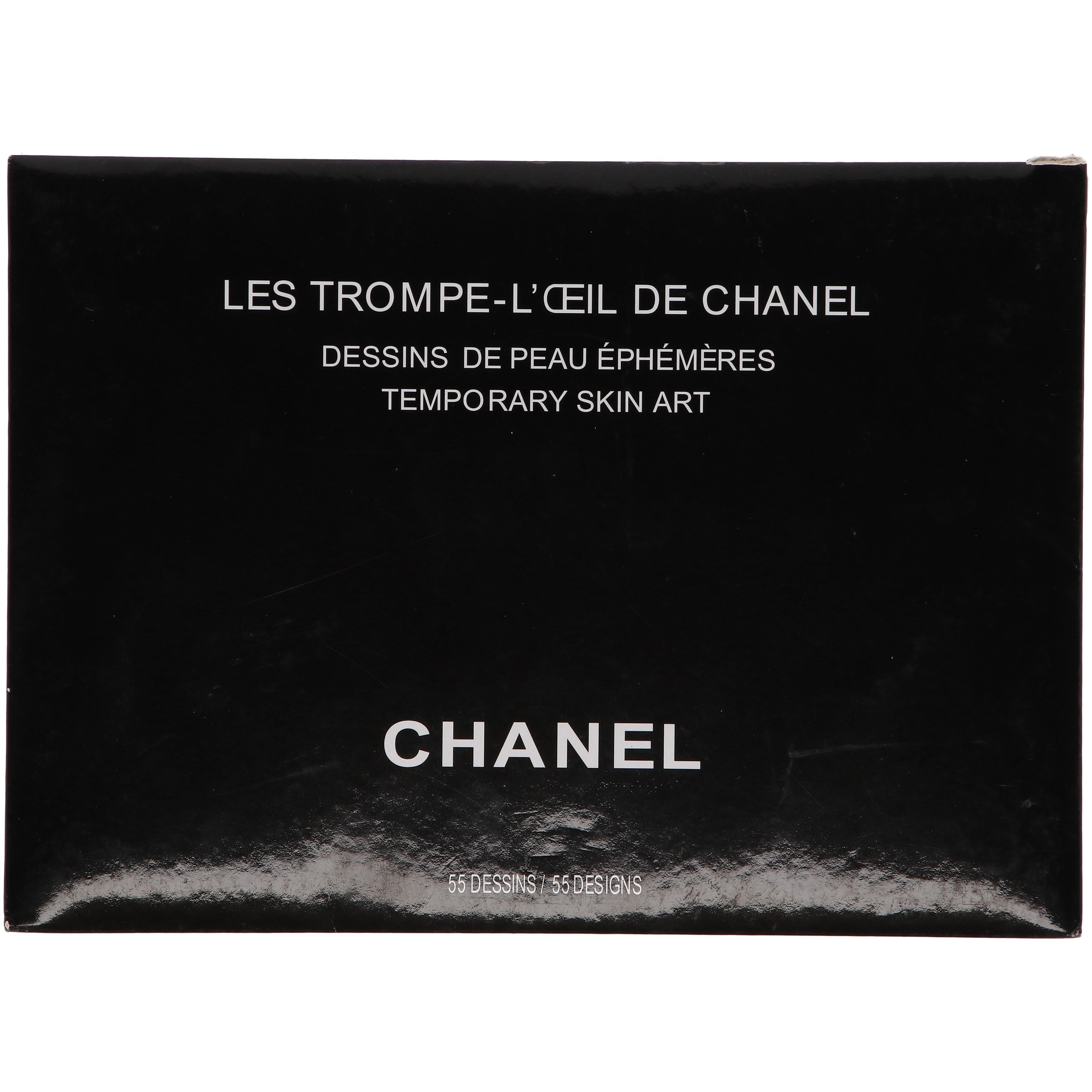 Temporary skin art by Chanel: a fancy set of 55 tattoos 