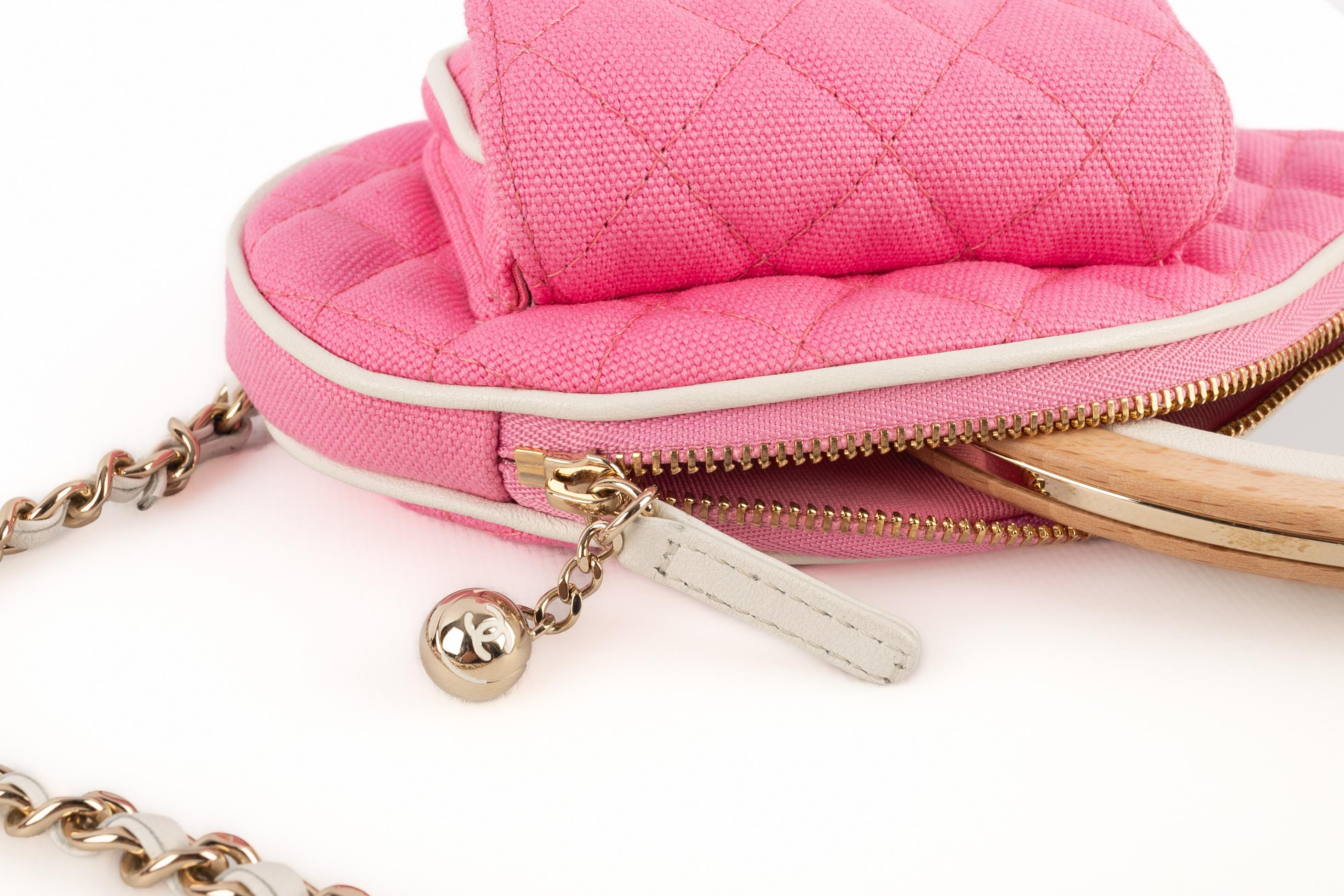 Chanel tennis bag 'mini mirror racket' Cruise 2023 For Sale 1