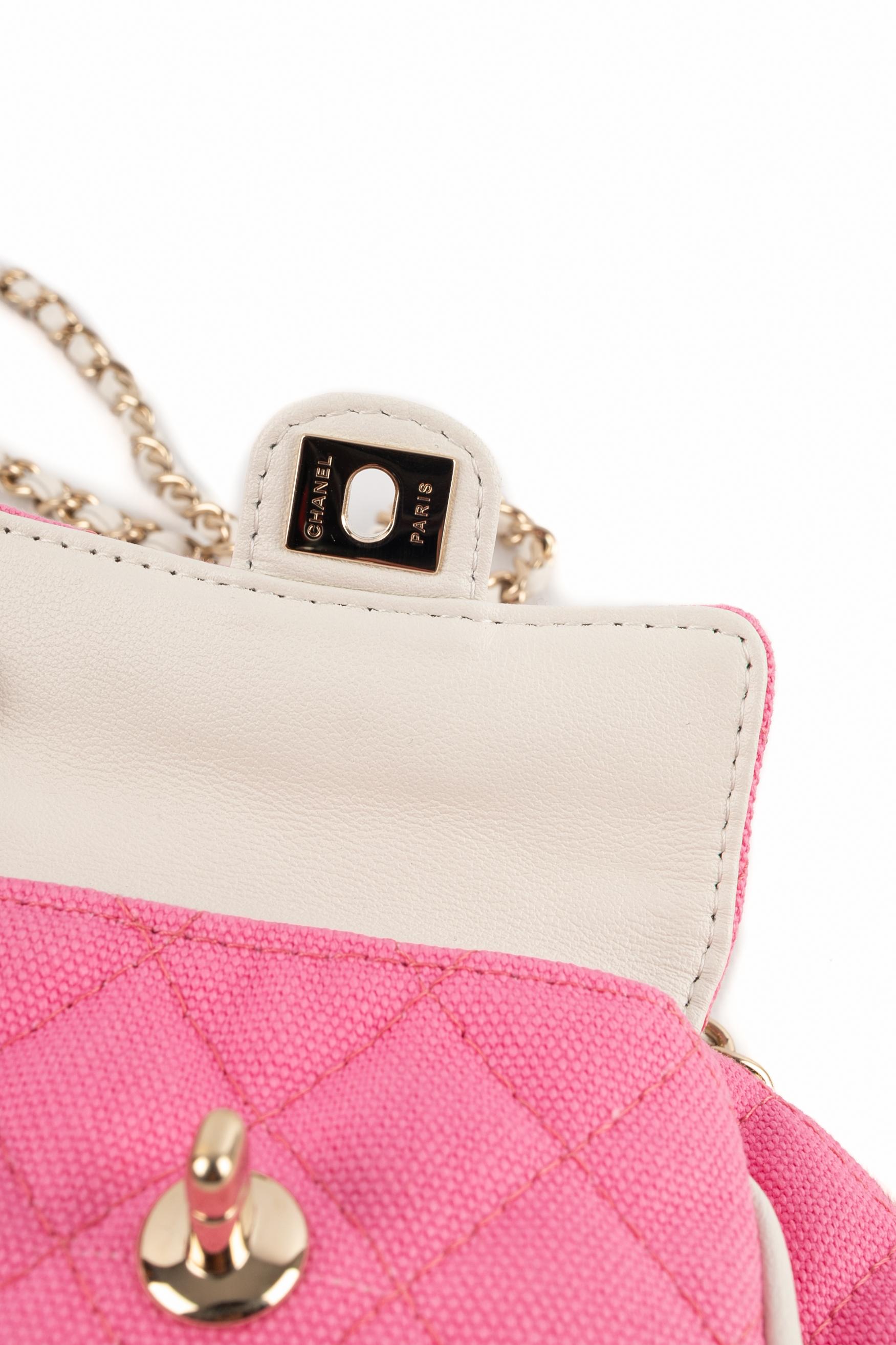 Chanel tennis bag 'mini mirror racket' Cruise 2023 For Sale 2