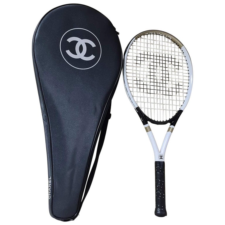 chanel tennis racket bag