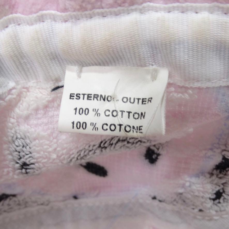 Women's or Men's Chanel Terry Cloth CC Pink Bucket Hat