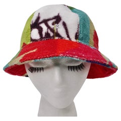 Chanel Terrycloth Multicolor Bucket Hat