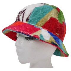 Chanel Terrycloth Multicolor Bucket Hat