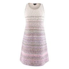 Chanel Minivestido de punto texturizado sin mangas - Talla 4