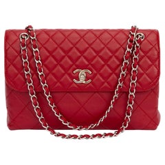 Chanel The Business Flap Bag Rouge