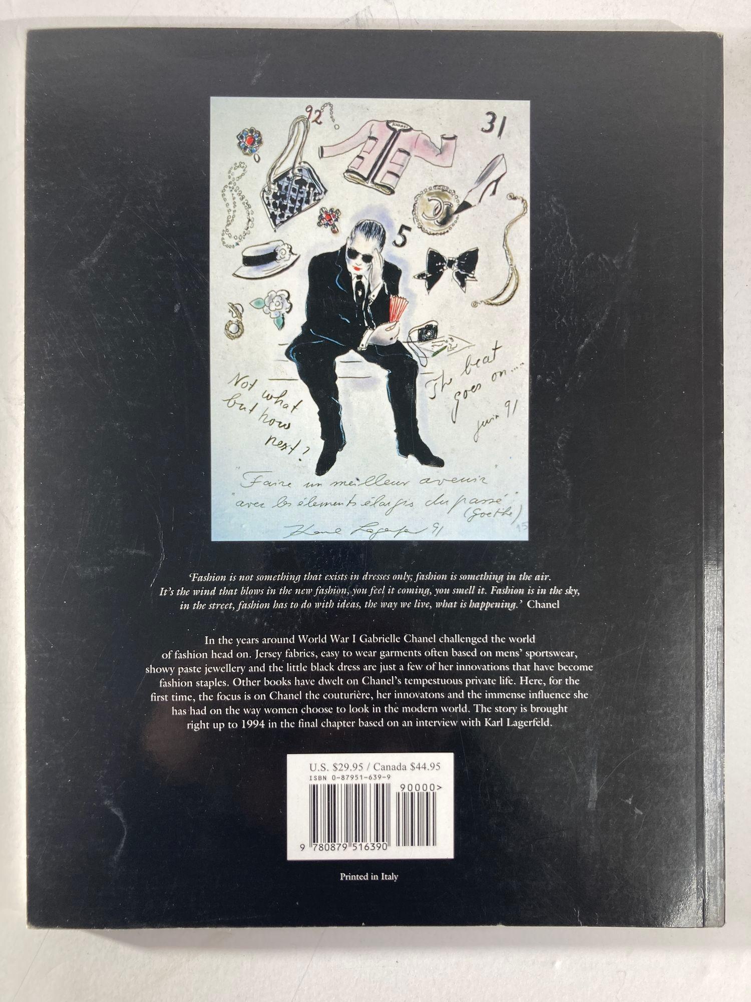 Chanel: The Couturiere at Work by Amy De la Haye, Shelley Tobin.
Published by Woodstock, N. Y. The Overlook Press, 1994
Victoria & Albert Museum, 1996 - Costume design - 136 pages.
'Fashion is not something that exists in dresses only; fashion is