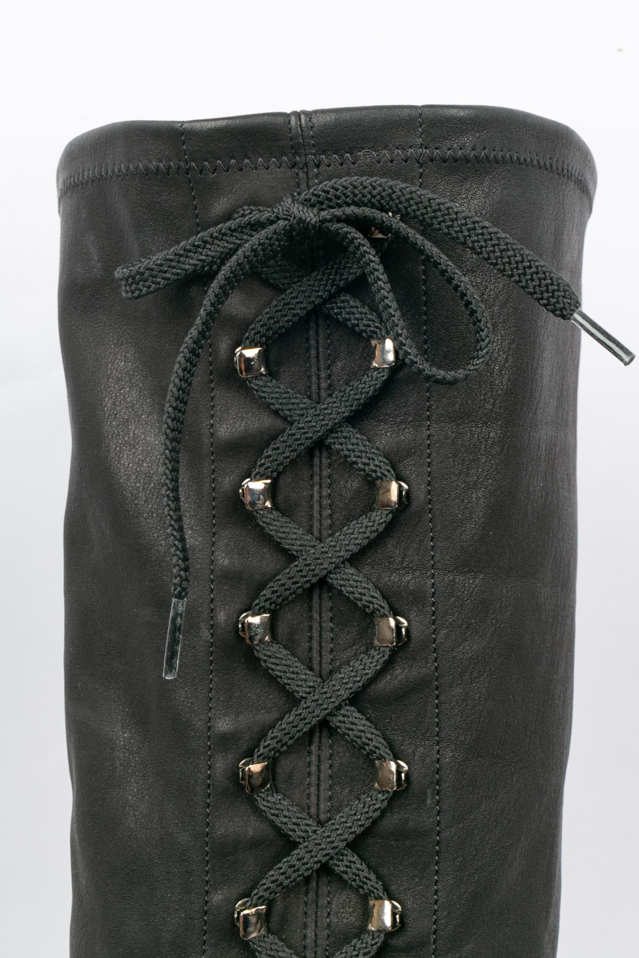 Chanel thigh high boots For Sale 4