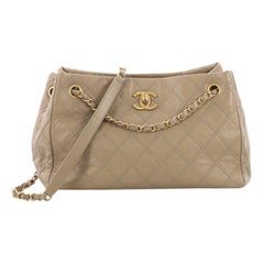 Chanel Thin City Accordion Tote Quilted Calfskin Medium