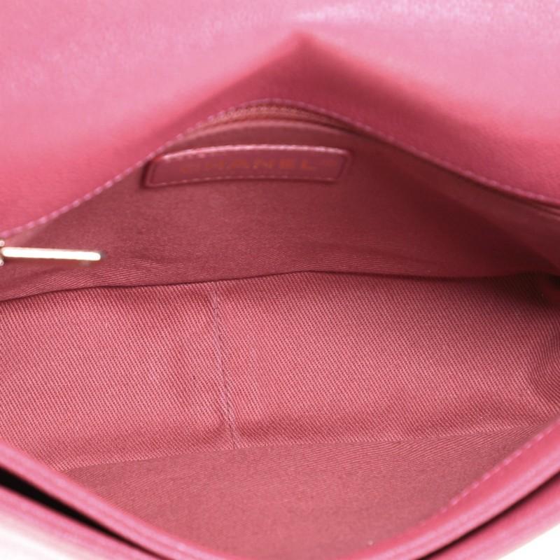 Women's or Men's Chanel Thread Around Flap Bag Quilted Caviar Medium
