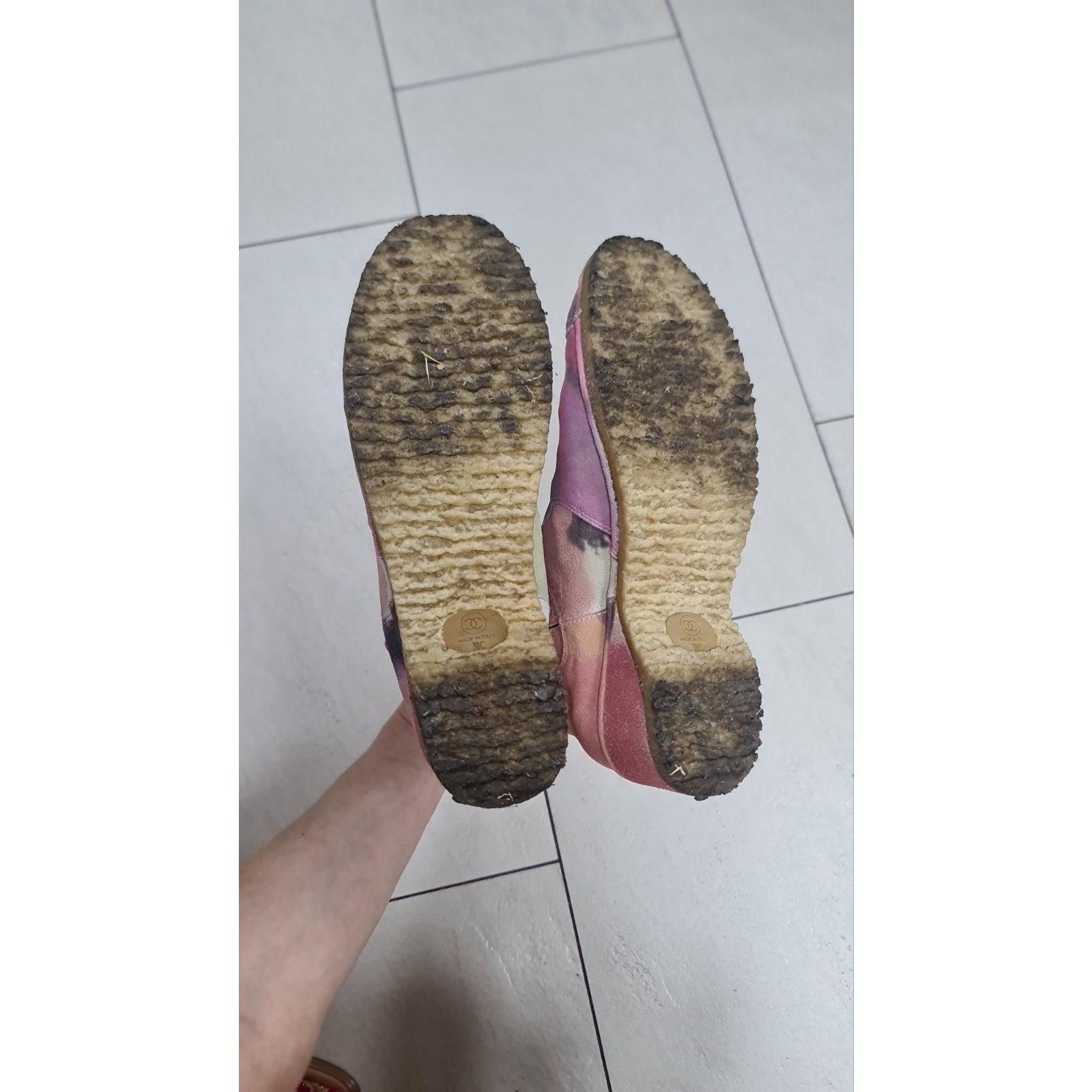 Chanel - Bottes à effet tie-dye Sz.38 en vente 1