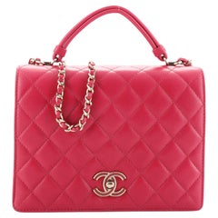 Chanel Tied Flap Bag Quilted Lambskin Small