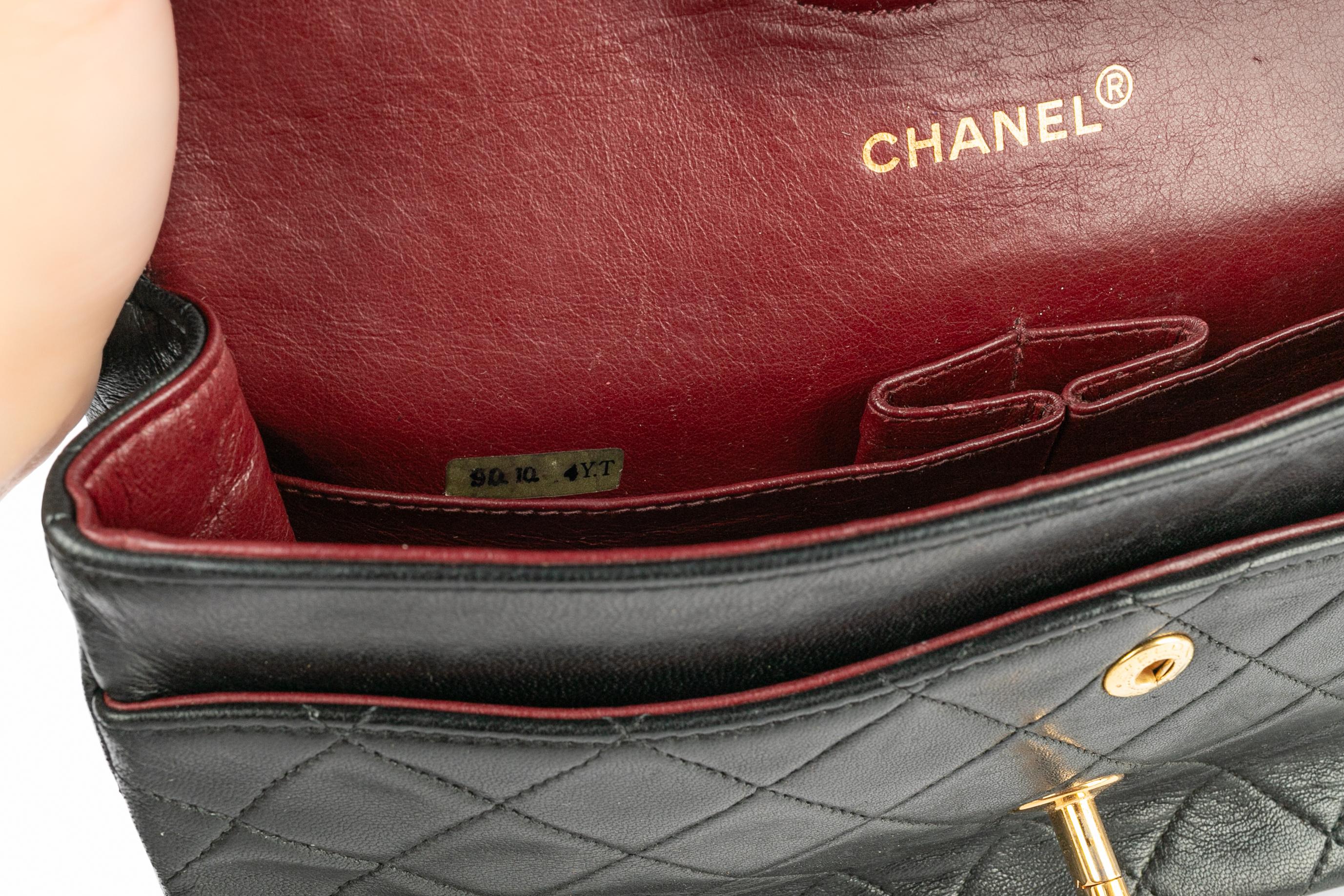 Bolso Chanel Timeless 1989-1991 en venta 8