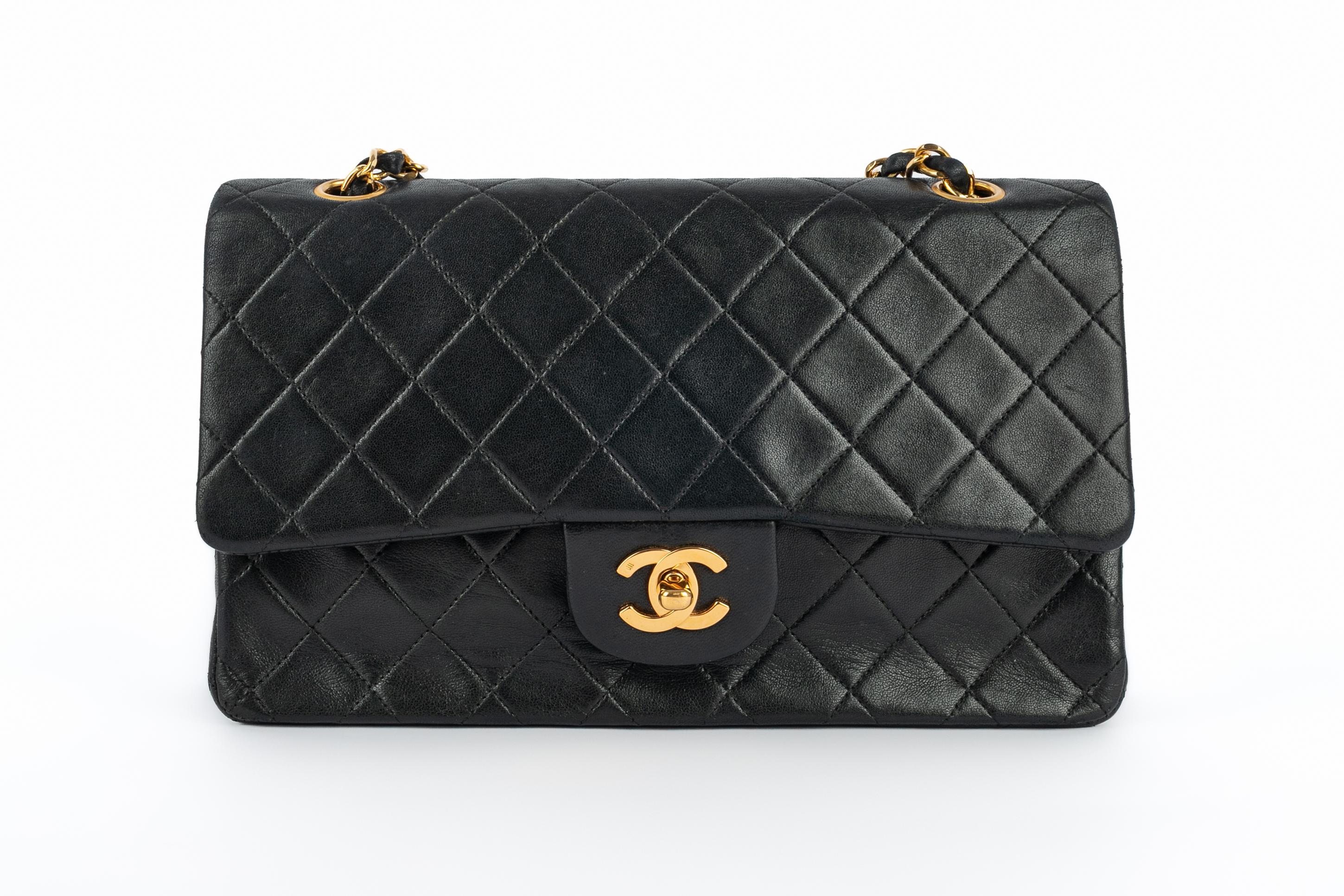 Bolso Chanel Timeless 1989-1991 Negro en venta