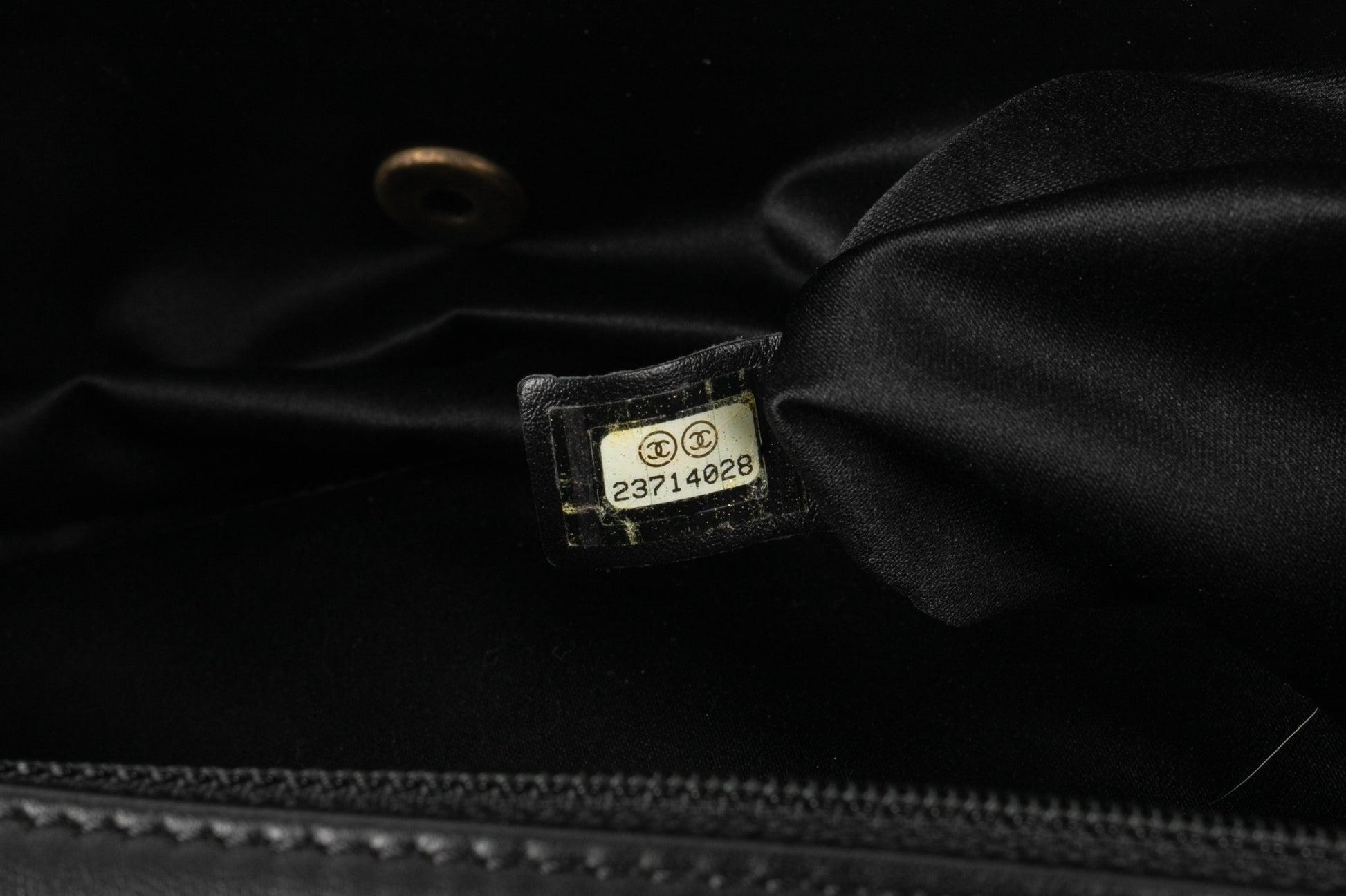 Chanel Timeless Bag Covered in Sequins, Black Leather & Gold Metal Details, 2017 7