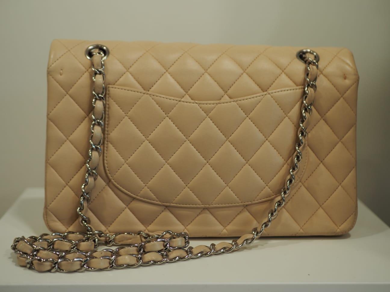 Chanel timeless beige 2.55 shoulder bag 1