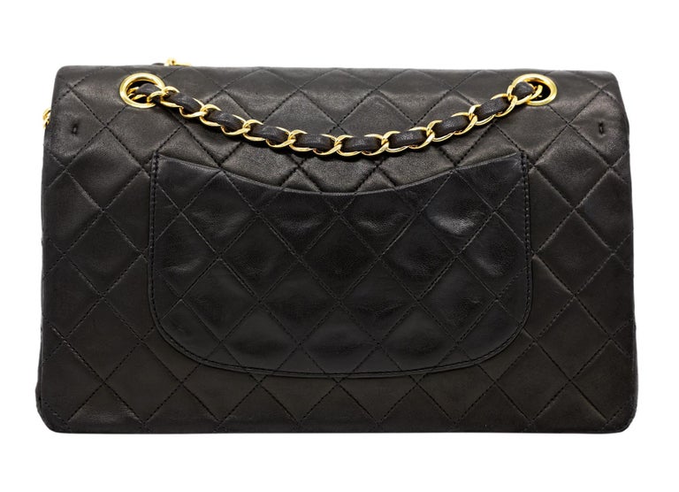Chanel Maroon Lambskin Matelasse Medium Double Flap Shoulder Bag Chanel |  The Luxury Closet