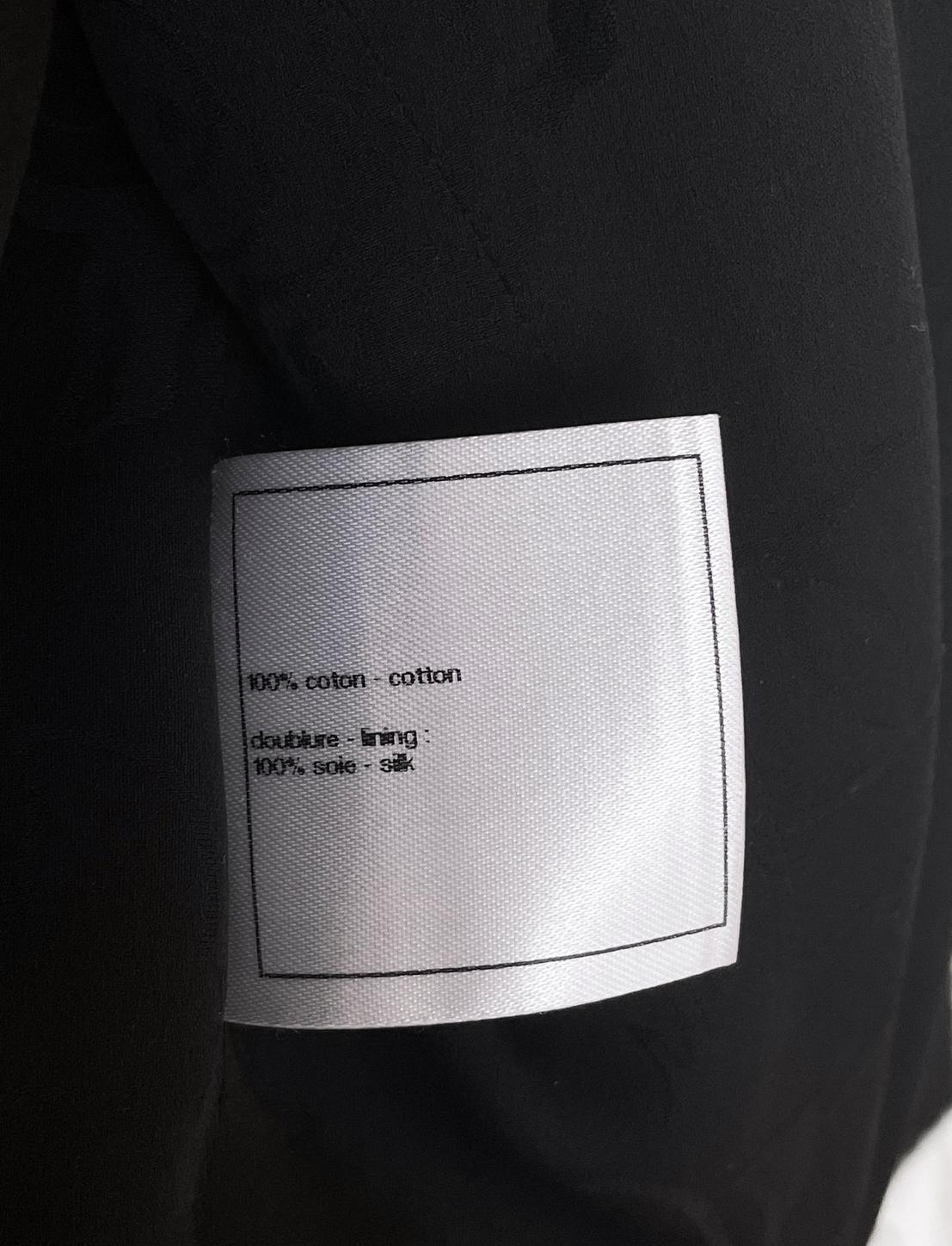 Chanel Timeless Black Tweed Jacket 2