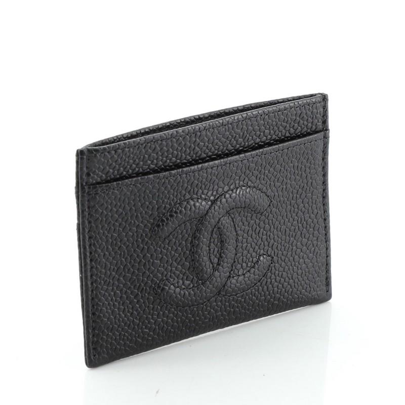 Chanel timeless shop card holder