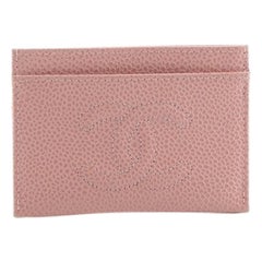 Chanel Timeless Card Holder Caviar