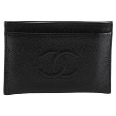 Chanel Timeless Card Holder Caviar