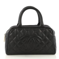 Chanel Timeless CC Bowler Bag Quilted Caviar Small (sac melon intemporel)