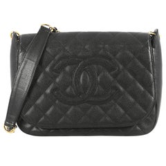 Chanel Timeless CC Chain Flap Bag Quilted Caviar Medium