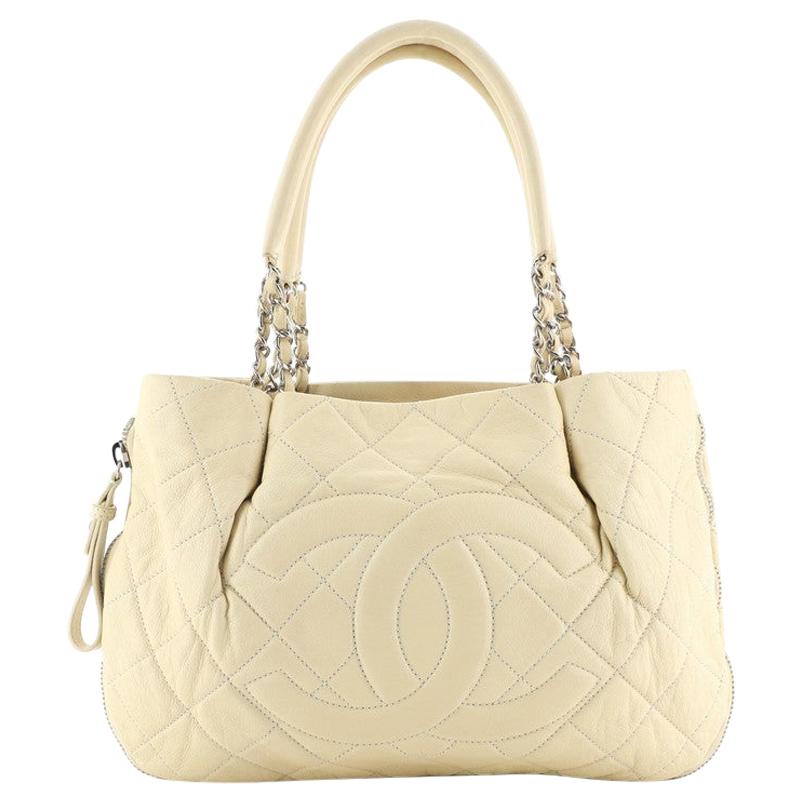 Chanel Timeless CC Expandable Tote Quilted Caviar Medium