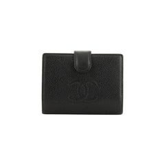  Chanel Timeless CC French Wallet Caviar Compact