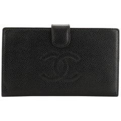 Chanel Timeless CC French Wallet Caviar Long