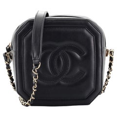 Chanel Timeless CC Octagon Camera Case Quilted Lambskin Mini