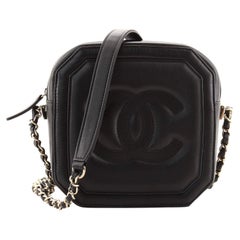 Chanel Timeless CC Octagon Camera Case Quilted Lambskin Mini