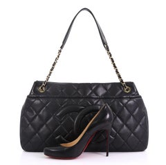 Chanel Timeless CC Soft Tote Quilted Caviar Large